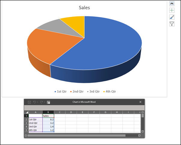 pie chart options