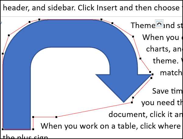 Standard wrap points