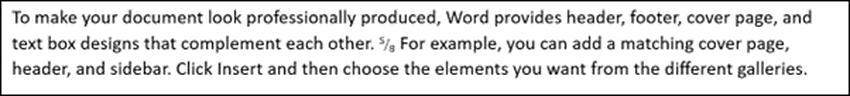 How to insert fraction with style