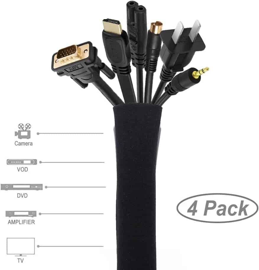 JOTO Cable Management Sleeve