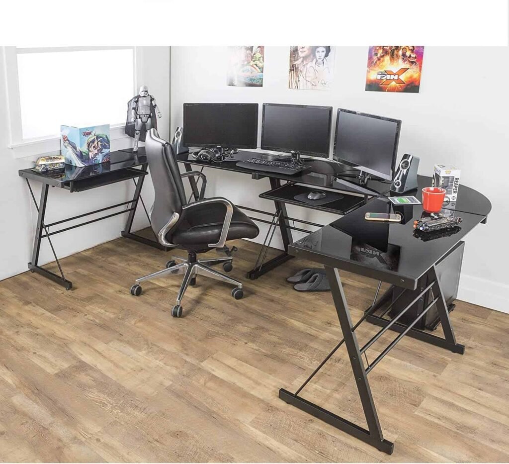 Walker Edison Ellis Modern L Shape